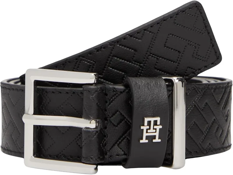 Tommy Hilfiger ▫️ Th Square 3.0 Mono Sv Aw0aw18110 Cinto ajustável para mulher