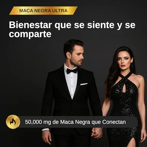 Nyvos ▫️ Maca Negra Ultra 50 000 mg, Alta Concentração 100:1, Zinco, B6 – 120 cápsulas 6