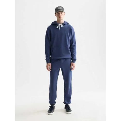 Scotch & Soda ▫️ Essential Badge Logo Hooded Sweatshirt Camisola com capuz para homem 6