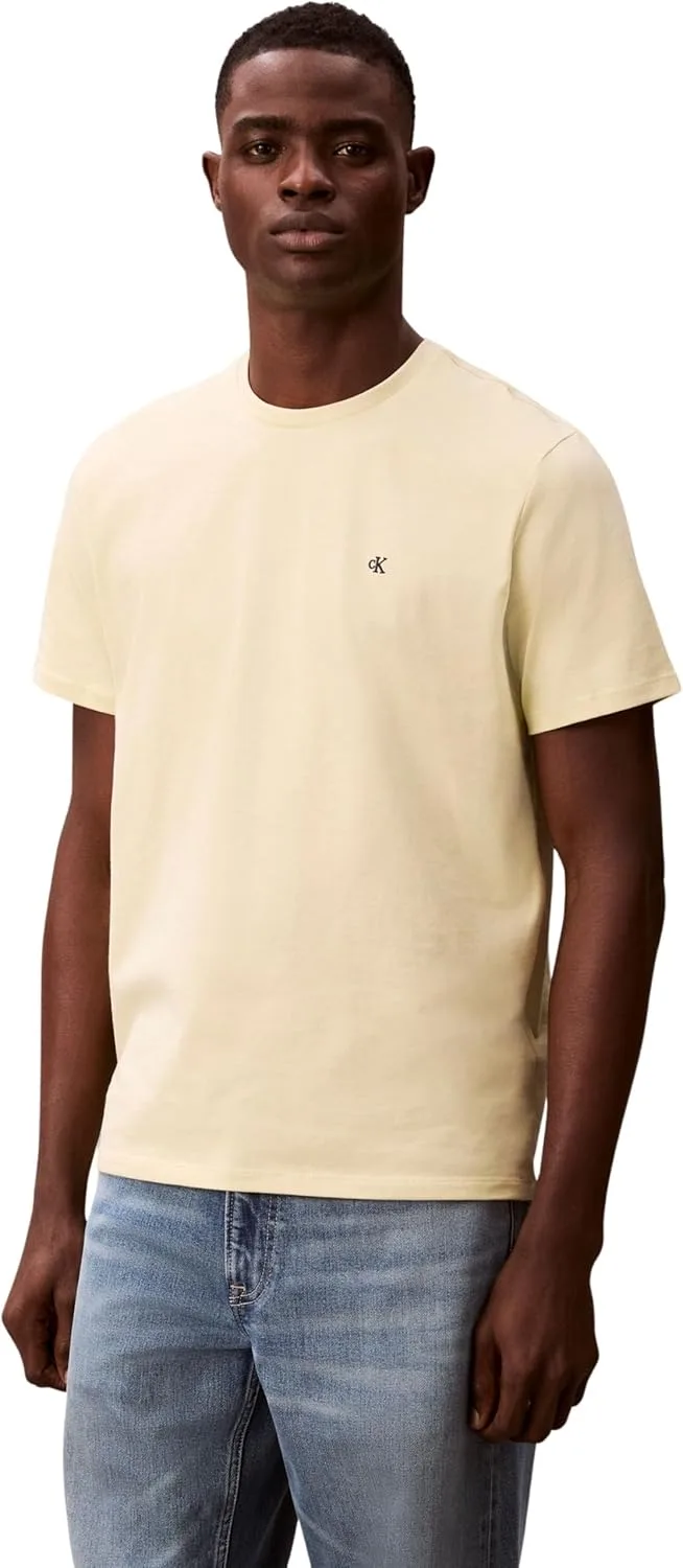 Calvin Klein ▫️ SS Classic Monogram tee Lv04rd254g T-Shirts para homem (pack de 1)