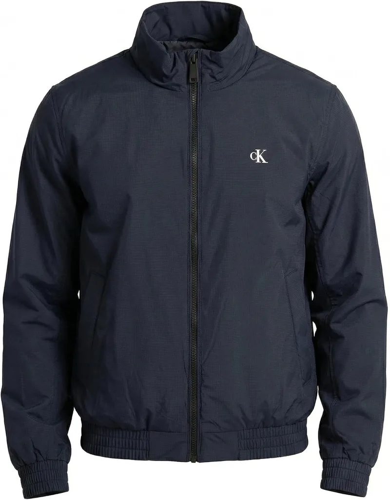 Calvin Klein ▫️ Ls Ripstop Padded Harrington Jkt Lv04re515g Casacos para homem