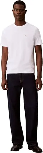 Calvin Klein ▫️ Camisola SS Badge, 2 unidades, Lv04rd248g, Camisolas para homem (Conjunto de 2) 4