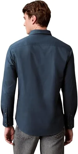 Calvin Klein ▫️ Camisa para homem, Solid Oxford Classic Shirt, camisa informal 3