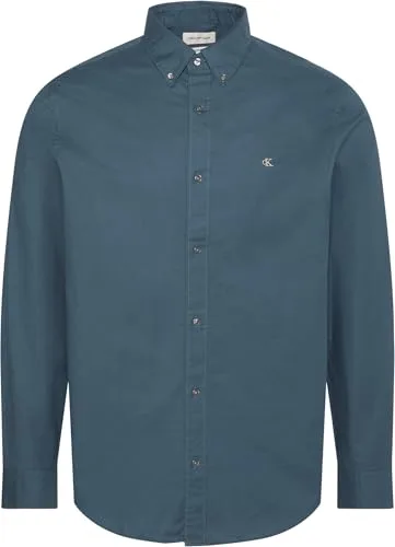 Calvin Klein ▫️ Camisa para homem, Solid Oxford Classic Shirt, camisa informal 6