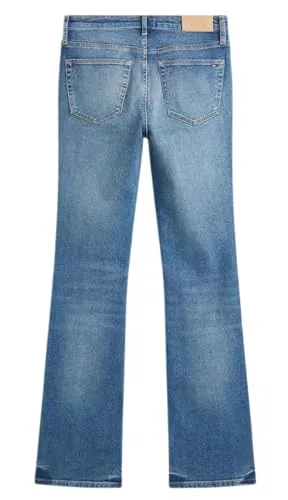 Tommy Hilfiger ▫️ Dnm Glow Bootcut RW Ww0ww47701 - Calças de corte bootcut para mulher 4