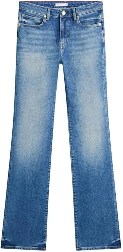 Tommy Hilfiger ▫️ Dnm Glow Bootcut RW Ww0ww47701 - Calças de corte bootcut para mulher 6