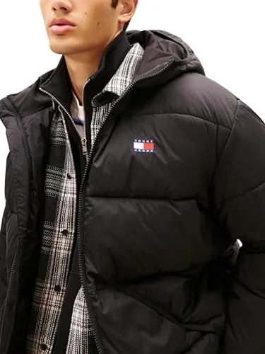 Tommy Jeans ▫️ Tjm Vail Casaco acolchoado com capuz Ext Dm0dm22296 para homem 4