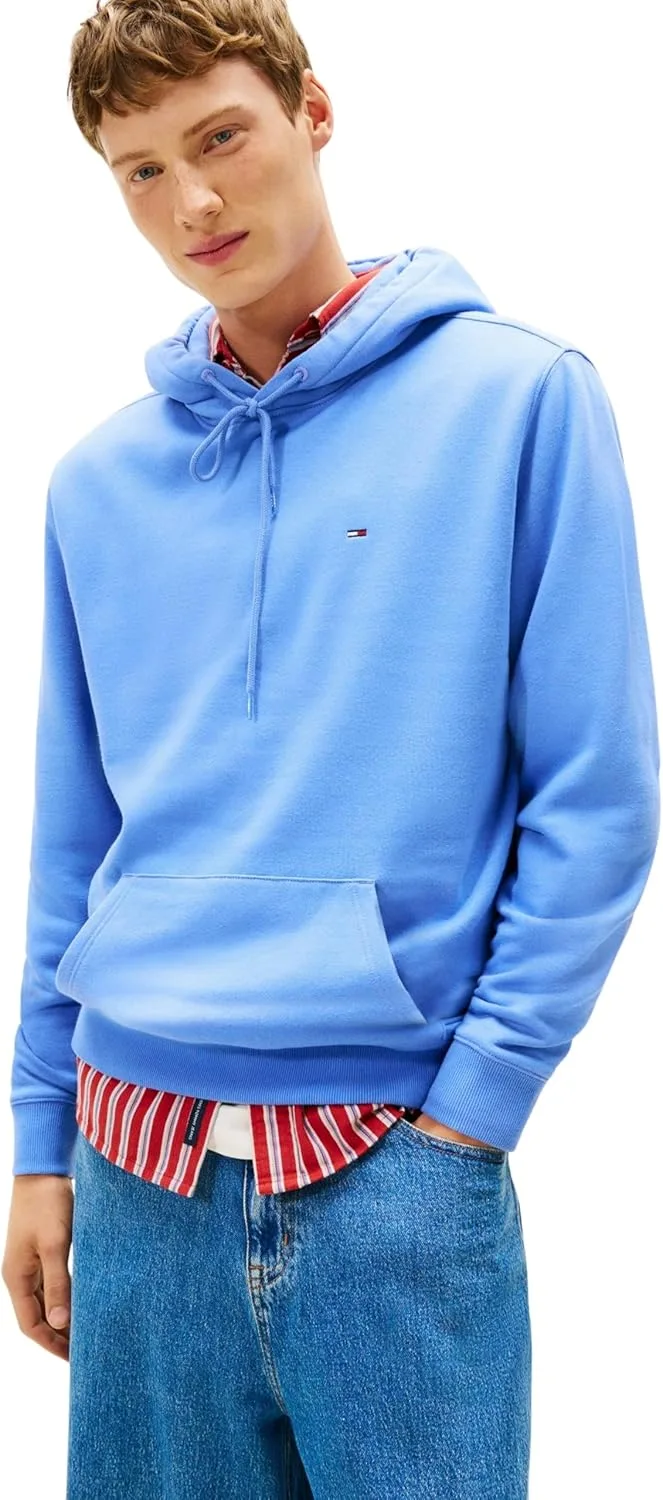 Tommy Jeans ▫️ TJM Reg S Flag Hoodie Ext Dm0dm20742 Camisola com capuz para homem