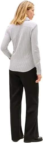 Tommy Hilfiger ▫️ Camisa para mulher 1985 Slim com gola francesa 2