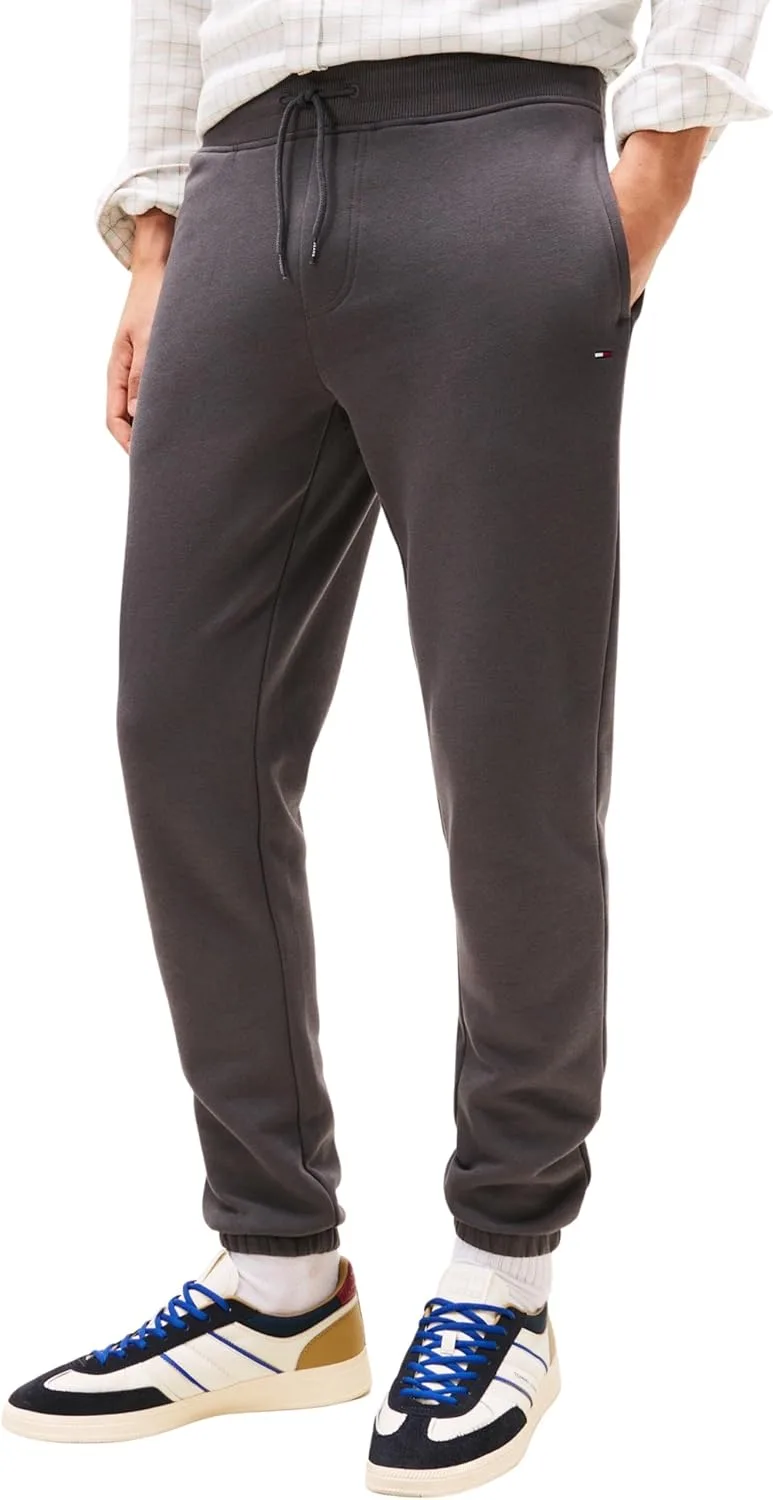 Tommy Jeans ▫️ Calças de fato de treino com cordão Slim Fit Flag para homem