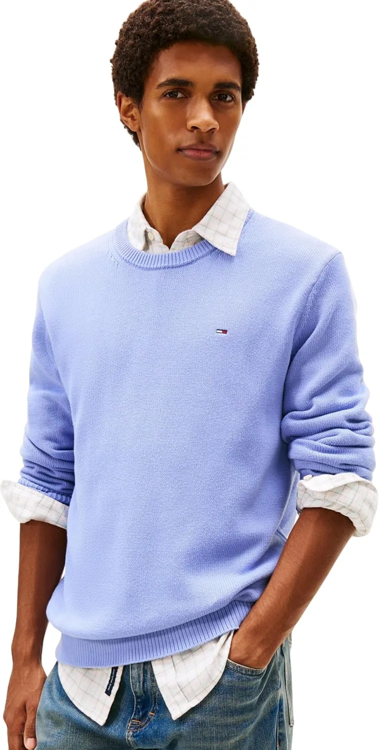 Tommy Jeans ▫️ Camisola para homem, corte justo