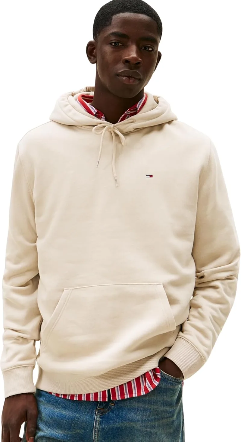 Tommy Jeans ▫️ TJM Reg S Flag Hoodie Ext Dm0dm20742 Camisola com capuz para homem