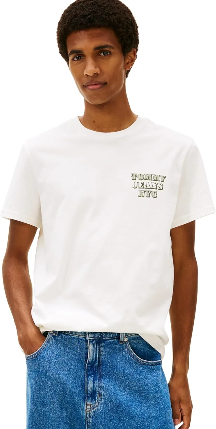 Tommy Jeans ▫️ Camiseta de manga curta para homem