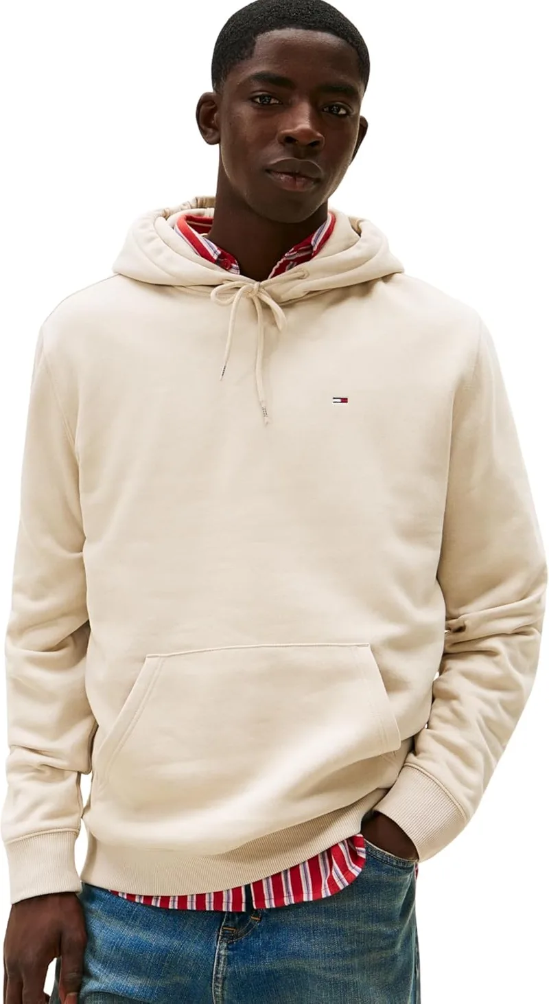 Tommy Jeans ▫️ Casaco com capuz TJM Reg S Flag Ext Dm0dm20742 Casaco com capuz para homem