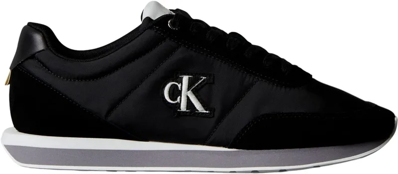 Calvin Klein ▫️ Ténis Runner Retro Mix para homem com logótipo