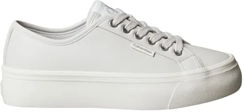 Calvin Klein ▫️ Vulc Flatf Lace Up LTH CK Yw0yw01932 Parte superior baixa - Mulher 6