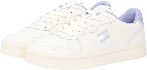 Tommy Jeans ▫️ The Greenwich Leather En0en03006, Calçado de cano baixo para mulher 4