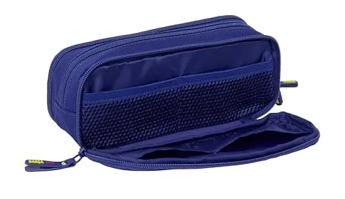 Safta ▫️ F.C. Barcelona 1.º Equipamento 25/26 - Mala Tripla Desdobrável, Mala Infantil, Mala para Rapazes, Ideal para Crianças em Idade Escolar, Confortável e Versátil, Qualidade e Resistência, 21x8x8 cm 5