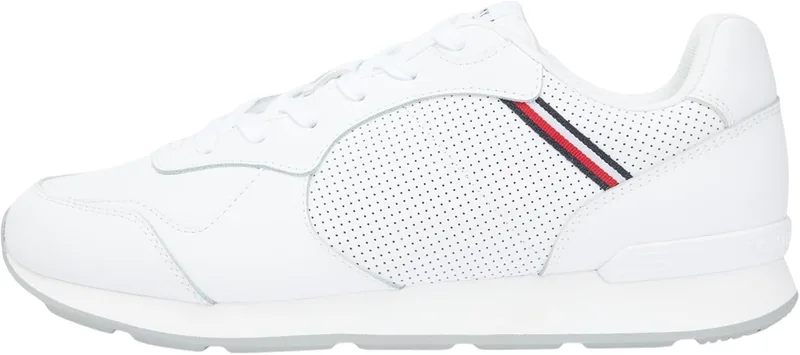 Tommy Hilfiger ▫️ Runner Icon Leather Fm0fm05740, Tops baixos para homem