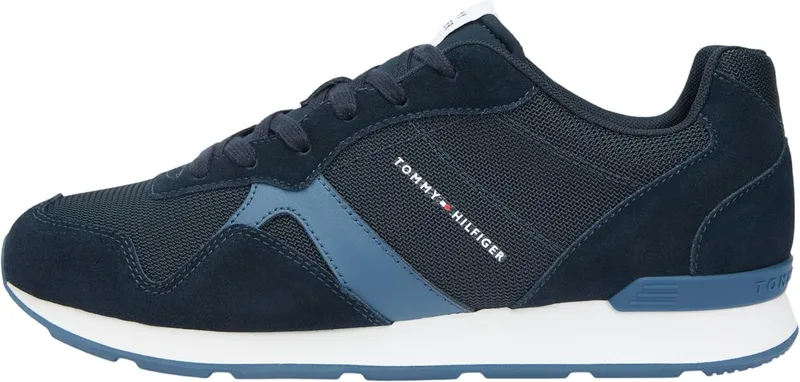 Tommy Hilfiger ▫️ Runner Icon Mix Fm0fm05679, Tênis de cano baixo para homem