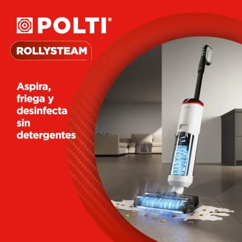 Polti ▫️ Rollysteam WD50C, esfregona e aspirador sem fio 2