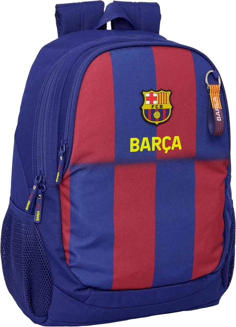 Safta ▫️ F.C. BARCELONA 1st TEAM 25/26 - Mochila Escolar Infantil, Ideal para Crianças de Diferentes Idades, Confortável e Versátil, Qualidade e Resistente, 32x16x44 cm