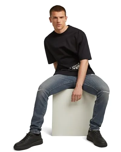 G-STAR ▫️ Calças de ganga justas para homem, modelo Revend FWD 5