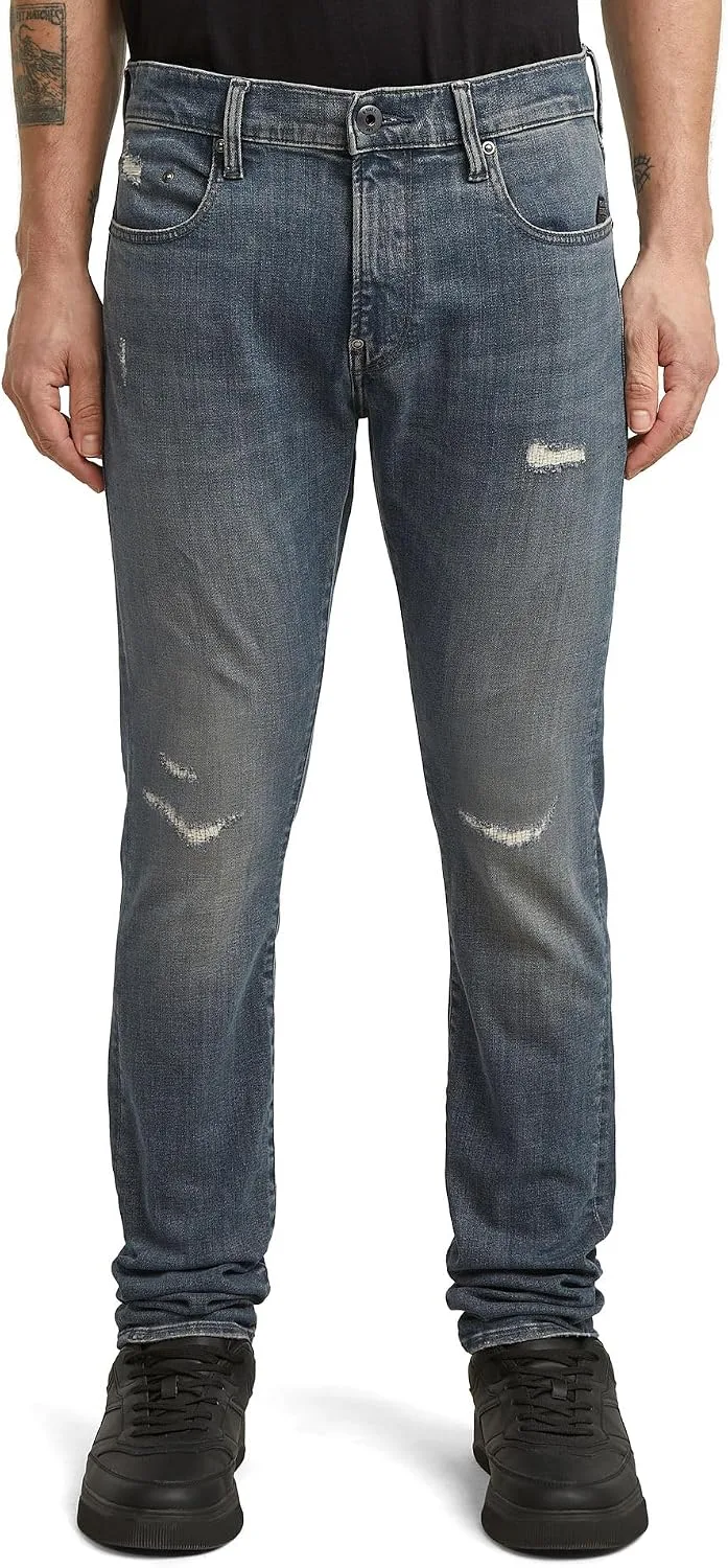 G-STAR ▫️ Calças de ganga justas para homem, modelo Revend FWD