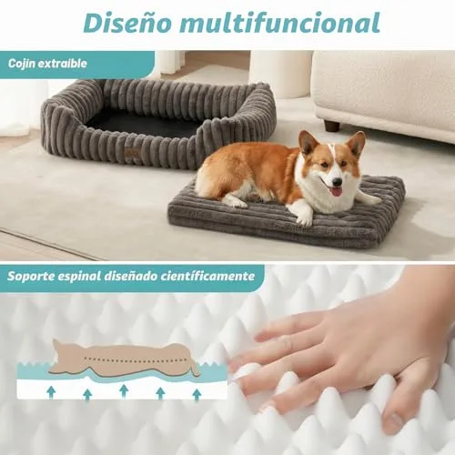 COZY KISS ▫️ Cama ortopédica para cães e gatos, sofá lavável para gatos, L 4