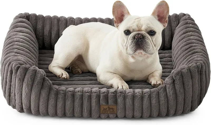 COZY KISS ▫️ Cama ortopédica para cães e gatos, sofá lavável para gatos, L