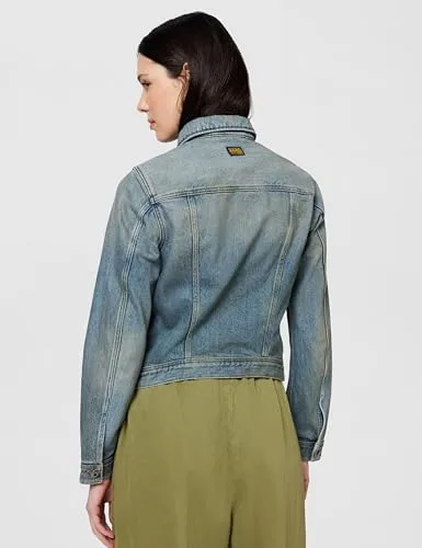 G-STAR ▫️ Pitched Hem Slim Jacket Wmn Casaco de ganga para mulher 3