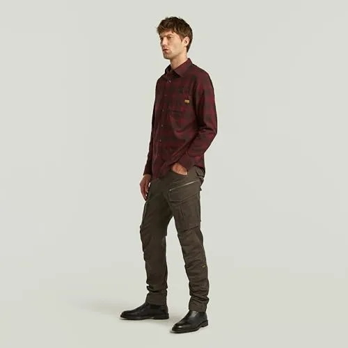 G-STAR ▫️ Calças Rovic Zip 3D Regular Tapered para homem 6