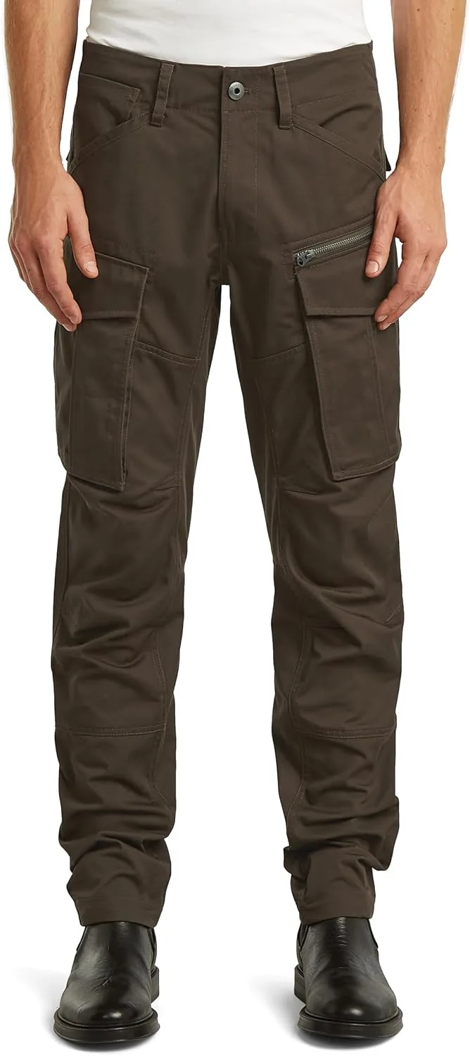 G-STAR ▫️ Calças Rovic Zip 3D Regular Tapered para homem