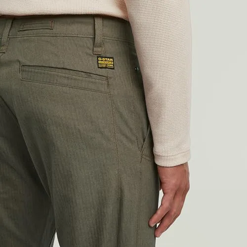 G-STAR ▫️ Calças Bronson 3.0 Slim Chino - Calças para homem 5
