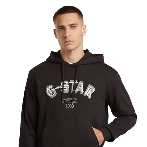 G-STAR ▫️ Embro Logo HB HDD Sw Camisola para Homem 4
