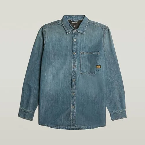 G-STAR ▫️ Camisa Regular de manga comprida, 1 peça 4