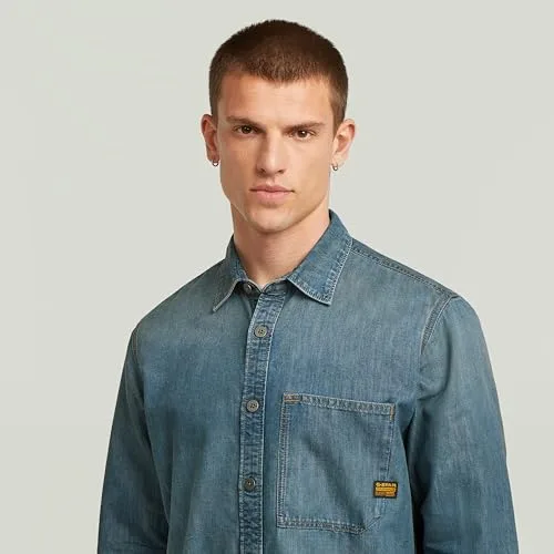 G-STAR ▫️ Camisa Regular de manga comprida, 1 peça 5