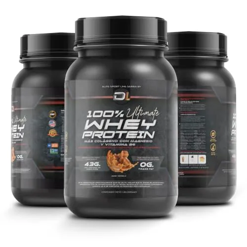 Healthy FUSION ▫️ Proteína de soro de leite | Proteína em pó com colagénio, magnésio e aminoácidos | Aumenta a massa muscular | Apoia o desenvolvimento e a recuperação muscular | Proteína de fácil digestão | Sabor a caramelo 1 kg 6