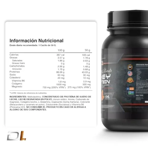 Healthy FUSION ▫️ Proteína de soro de leite | Proteína em pó com colagénio, magnésio e aminoácidos | Aumenta a massa muscular | Apoia o desenvolvimento e a recuperação muscular | Proteína de fácil digestão | Sabor a caramelo 1 kg 7