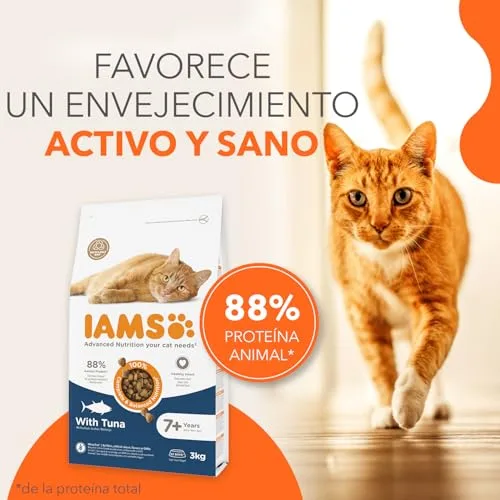 IAMS ▫️ Ração Seca para Gatos Senior com Atum, 10 kg 2