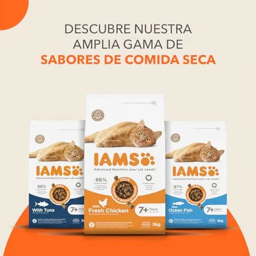 IAMS ▫️ Ração Seca para Gatos Senior com Atum, 10 kg 6