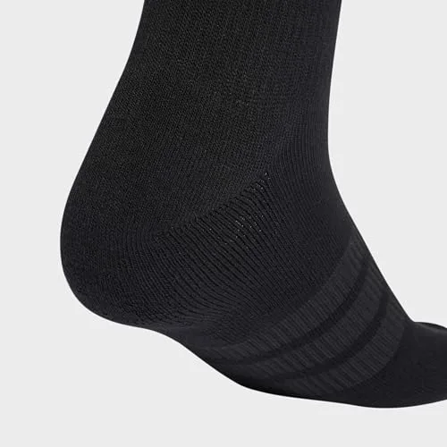 adidas ▫️ Meias unissexo para adulto Cushioned Sportswear Crew, embalagem com 3 pares 2