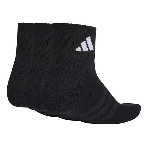 adidas ▫️ Meias unissexo até ao tornozelo, acolchoadas, SPORTSWEAR (3 pares) 3
