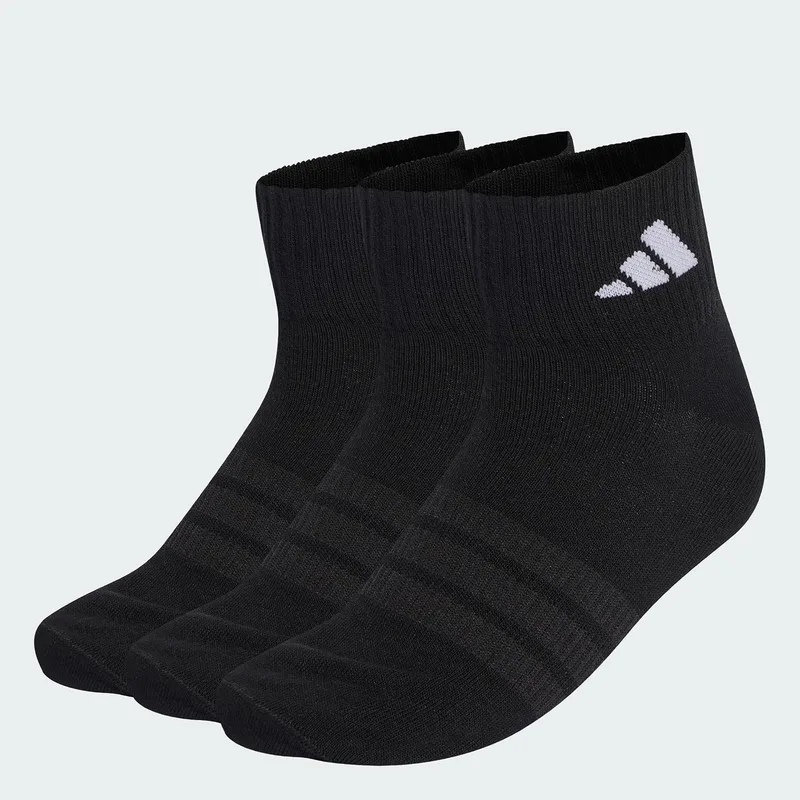 adidas ▫️ Meias unissexo até ao tornozelo THIN&LIGHT SPORTSWEAR (3 pares)