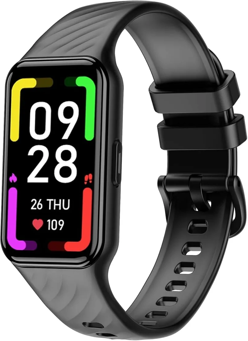 Blackview ▫️ Smartwatch, Relógio Inteligente de 1,47" para Homem e Mulher - 24 Modos Desportivos, Oxímetro (SpO2), Podómetro, Monitor de Sono, Pulsómetro, Bateria de Grande Capacidade de 300 mAh, Pulseira de Atividade Compatível com Android e iOS