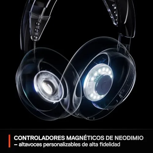 SteelSeries ▫️ Auscultadores de jogos sem fios Arctis Nova 3P multiplataforma - Aplicação - Bateria com 40 horas de autonomia - Controladores magnéticos de neodímio - 2,4 GHz/Bluetooth - Microfone removível - PS5, PS4, PC, Switch - Lavanda 6