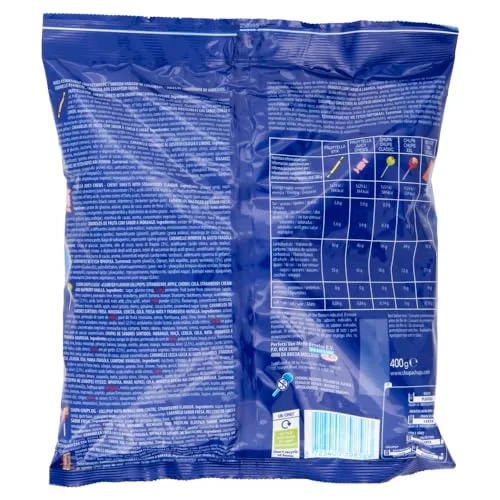 Chupa Chups ▫️ Party Mix, Doces e Caramelos de Sabores Variados - Saco de 400 g (Embalagem de 2) 4
