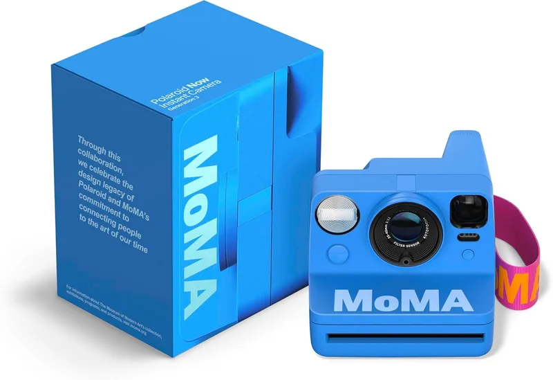 Polaroid ▫️ Câmara instantânea Now Generation 3 - Edição Limitada x MoMa
