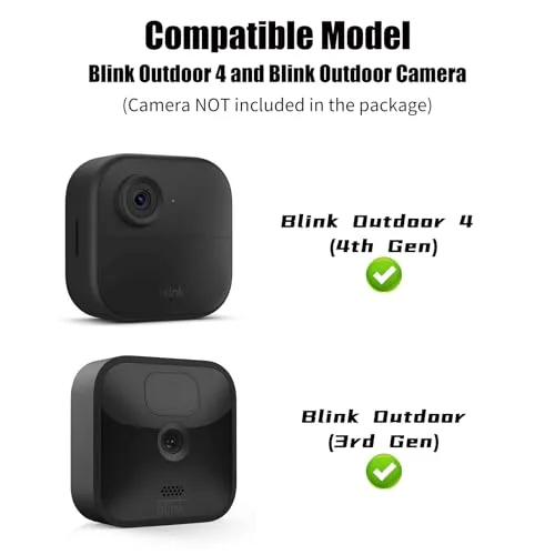 Dunear ▫️ Blink - Suporte de parede para câmara exterior (preto, 1 unidade) 2