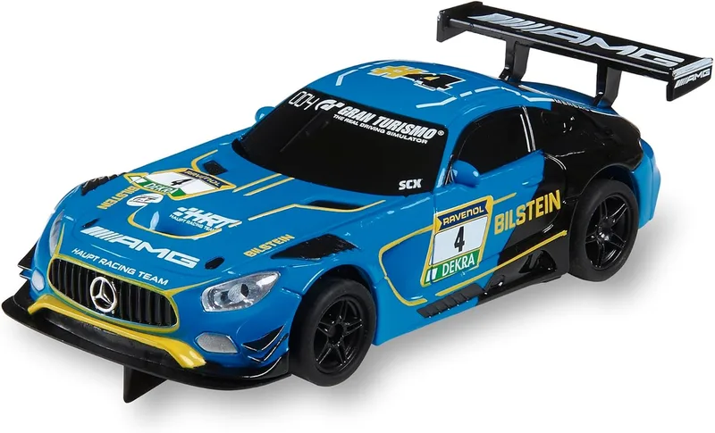 SCALEXTRIC ▫️ Automóvel de Corrida Compacto - Slot Car - Escala 1:43 (Mercedes AMG GT3-24h)
